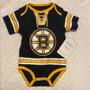 Boston Bruins Baby Onesie